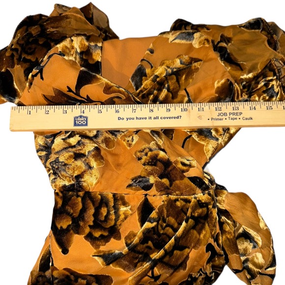 Anthropologie Hutch Zola velvet maxi dress size XS - Picture 10 of 10